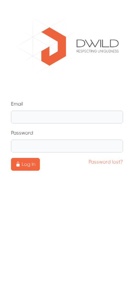 DWILD – operations software from sales to production – mobile view